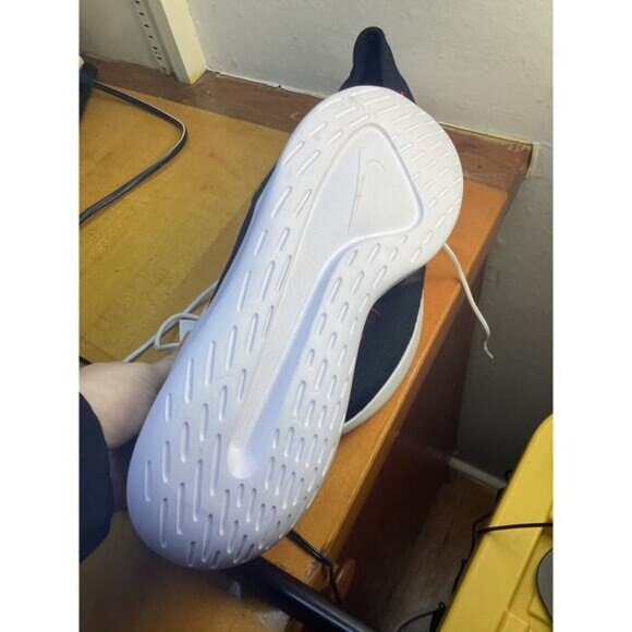 OOs 90s Elenagilbert grunge brother rugged Nike Mens 13 Black Red Running Shoes - Picture 4 of 5